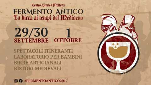 Molfetta, ''Fermento antico'': nel centro storico festival medievale della birra artigianale
